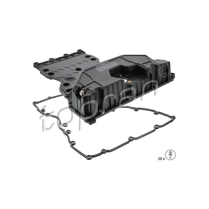 Carter d'Huile Moteur Pour Mercedes-Benz Classe C T-Model E GLK SLC 6510100428
