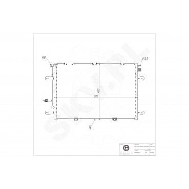 Condenseur de Climatisation Pour Audi A4 8E0260403S