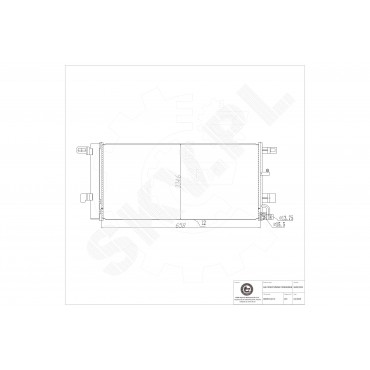 Condenseur de Climatisation Pour Audi A4 A5 A6 A7 Hyundai Tucson