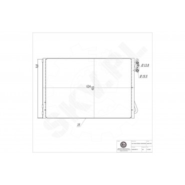 Condenseur de Climatisation Pour BMW Série 1 E81 E82 E87 E88 3 E90 64539206297
