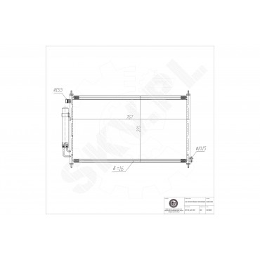 Condenseur de Climatisation Pour BMW Série 4 F33, F83 Honda FR-V 80110SJF003