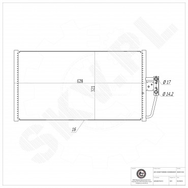 Condenseur de Climatisation Pour BMW Série 5 E39 7 E38 64538375513 8375513