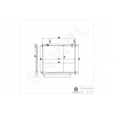 Condenseur de Climatisation Pour Peugeot Citroën Mitsubishi 6455HX 7812A019