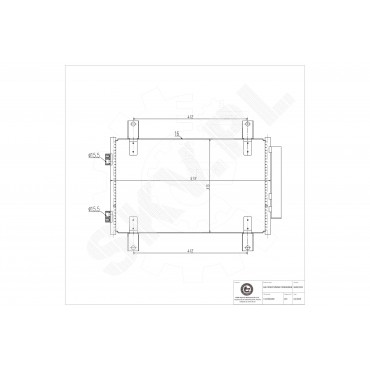 Condenseur de Climatisation Pour Peugeot Boxer Fiat Citroën 1347842080 6455EC