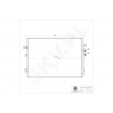 Condenseur de Climatisation Pour Fiat Freemont Dodge Journey Van