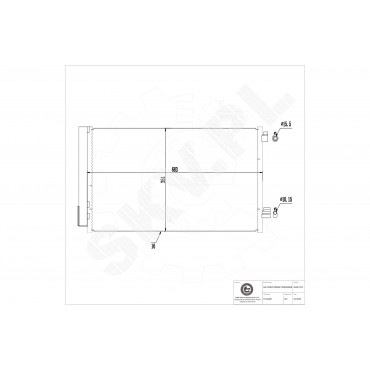 Condenseur de Climatisation Pour Fiat 500X Jeep Renegade SUV Van