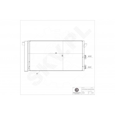 Condenseur de Climatisation Pour Fiat Panda 46798100 51767143 51960726