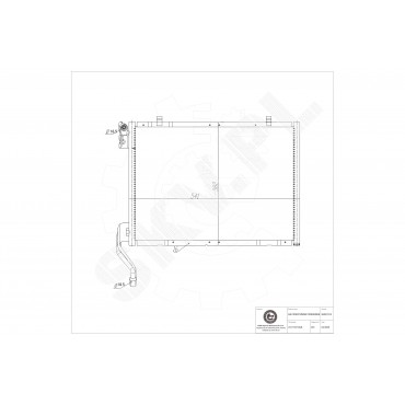 Condenseur de Climatisation Pour Ford B-Max Fiesta VI Tourneo Transit 1856009