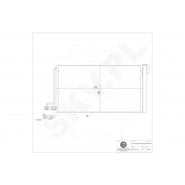 Condenseur de Climatisation Pour Ford C-Max II Focus III Grand 1684204 1769313