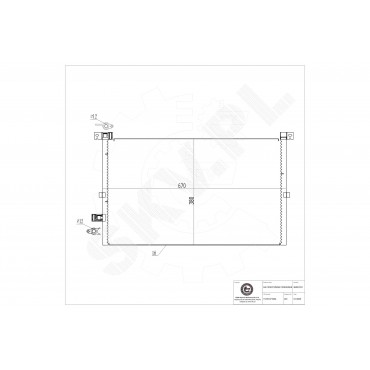 Condenseur de Climatisation Pour Ford Mondeo III 1152429 1232915 1311098 1348012
