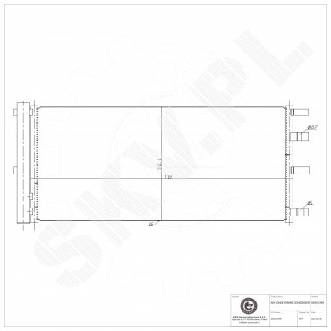 Condenseur de Climatisation Pour Ford Tourneo Transit 2006299 GK2119710AA