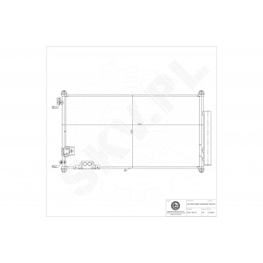 Condenseur de Climatisation Pour Honda Accord VII 80101SEFE11 80110SEFE11