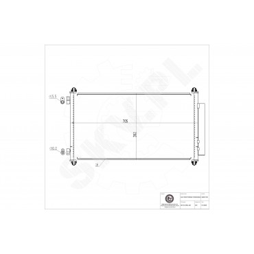 Condenseur de Climatisation Pour Honda CR-V III 80110SWAA01 80110SWWG01