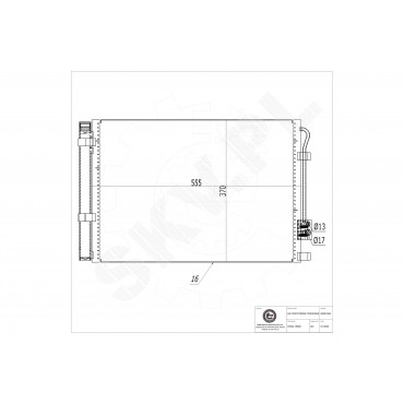 Condenseur de Climatisation Pour Hyundai Accent IV i20 Veloster Kia RIO III