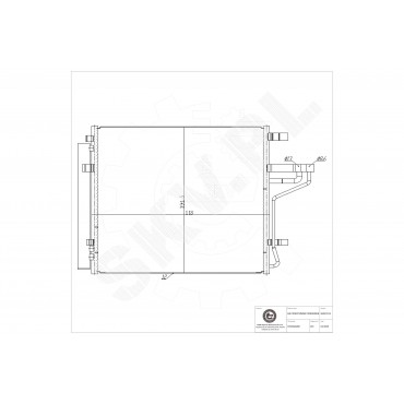 Condenseur de Climatisation Pour Hyundai i10 Kia Picanto 97606G6000