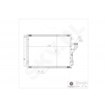 Condenseur de Climatisation Pour Hyundai ix35 Kia Sportage 976062Y000 976062Y001