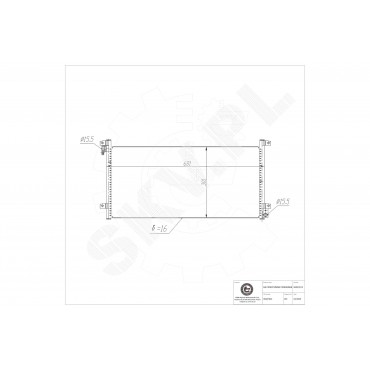 Condenseur de Climatisation Pour Iveco Daily III 504090674 99487944
