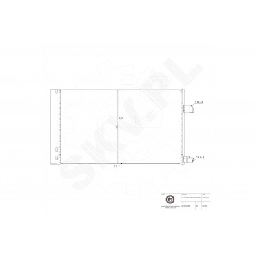 Condenseur de Climatisation Pour Jaguar F-Pace XE XF Land Rover
