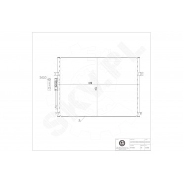 Condenseur de Climatisation Pour Jeep Grand Cherokee II K55115918AE KV8505918AA