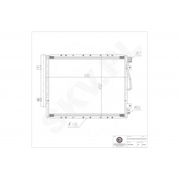 Condenseur de Climatisation Pour Kia Sorento I Van 976063E900 976063E901