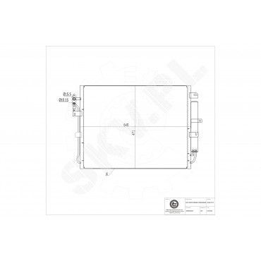 Condenseur de Climatisation Pour Land Rover Discovery III Van IV JRB500130