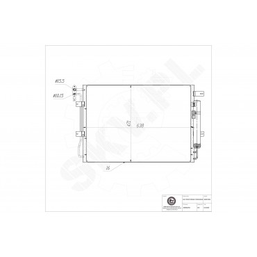 Condenseur de Climatisation Pour Land Rover Discovery IV JRB500250 JRB500270