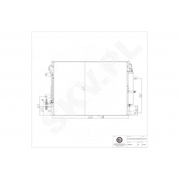 Condenseur de Climatisation Pour Land Rover Range Rover III JRB500190 JRB500260