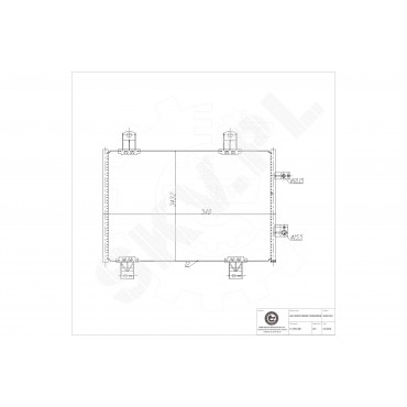 Condenseur de Climatisation Pour Mazda 2 CX-3 D11R61480 D11R61480A DA6G61480