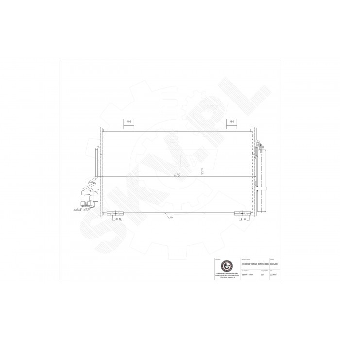 Condenseur de Climatisation Pour Mazda 3 6 BSS561480A GHT661480 GHT661480A