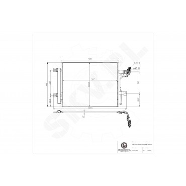 Condenseur de Climatisation Pour Mazda 3 CX-30 BDGF61480 BDGF61480A BDTS61480
