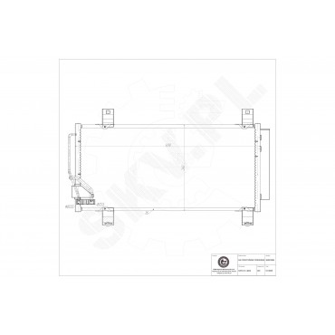 Condenseur de Climatisation Pour Mazda 6 GS1D61480C GS1D61480D GSYD6148ZA