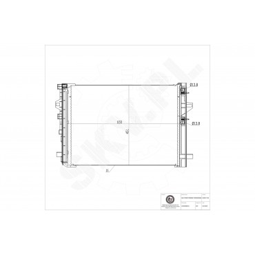 Condenseur de Climatisation Pour Mercedes-Benz CLA Classe A B GLA 2465000054