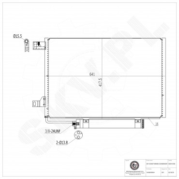 Condenseur de Climatisation Pour Mercedes-Benz Classe A B 1695000054 1695000654