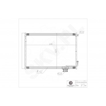 Condenseur de Climatisation Pour Mercedes-Benz Classe C T-Model E CLS 1975000054