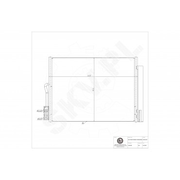 Condenseur de Climatisation Pour Opel Meriva B Vauxhall