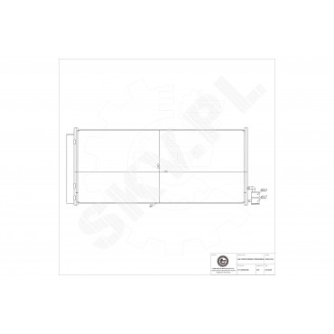 Condenseur de Climatisation Pour Porsche Panamera Sport Turismo 9A726039900