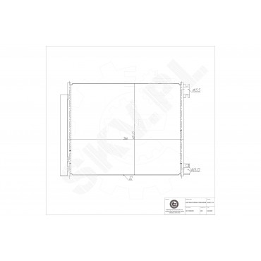 Condenseur de Climatisation Pour Renault Grand Scénic IV Kangoo III 921001829R
