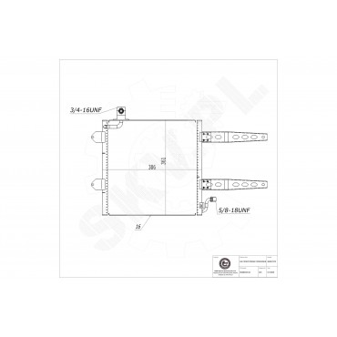 Condenseur de Climatisation Pour VW Lupo Polo Seat Arosa