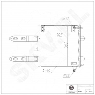 Condenseur de Climatisation Pour VW Lupo Polo Seat Arosa