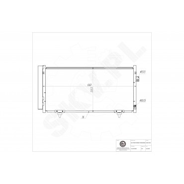 Condenseur de Climatisation Pour Subaru Forester Impreza 73210SC012 73210SC013