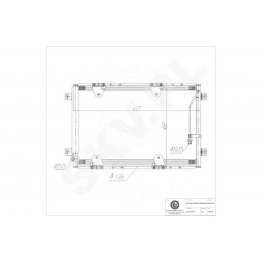 Condenseur de Climatisation Pour Suzuki Grand Vitara I 9531065D20 9531065D21