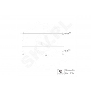 Condenseur de Climatisation Pour Toyota Auris Corolla Verso Van 8845002310