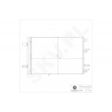 Condenseur de Climatisation Pour Toyota Auris 8845002510