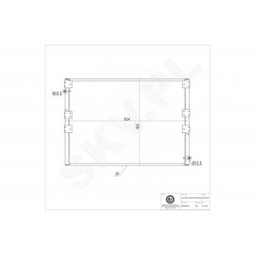 Condenseur de Climatisation Pour Toyota Land Cruiser 90 8846060240