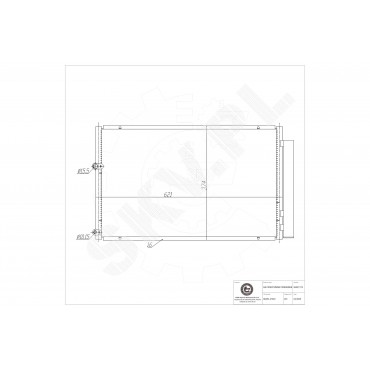 Condenseur de Climatisation Pour Toyota Prius 3/5 Portes 8845047020