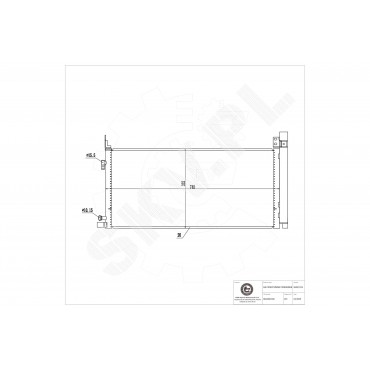 Condenseur de Climatisation Pour Toyota RAV 4 V 884A042040