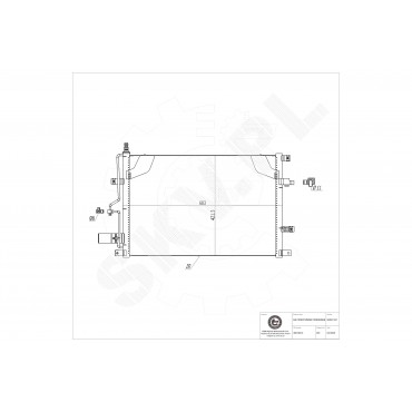 Condenseur de Climatisation Pour Volvo S60 I S80 V70 II XC70 30676602 31101324