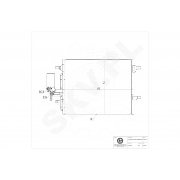 Condenseur de Climatisation Pour Volvo S60 II S80 V60 I V70 III XC60 31305212