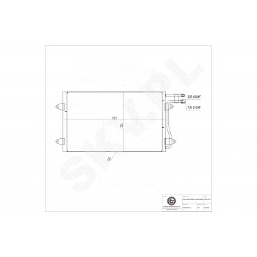 Condenseur de Climatisation Pour VW LT 28-35 28-46 2D0820413A 2D0820413B
