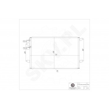 Condenseur de Climatisation Pour VW Phaeton 3D0820411C 3D0820411E 3D0820411G
